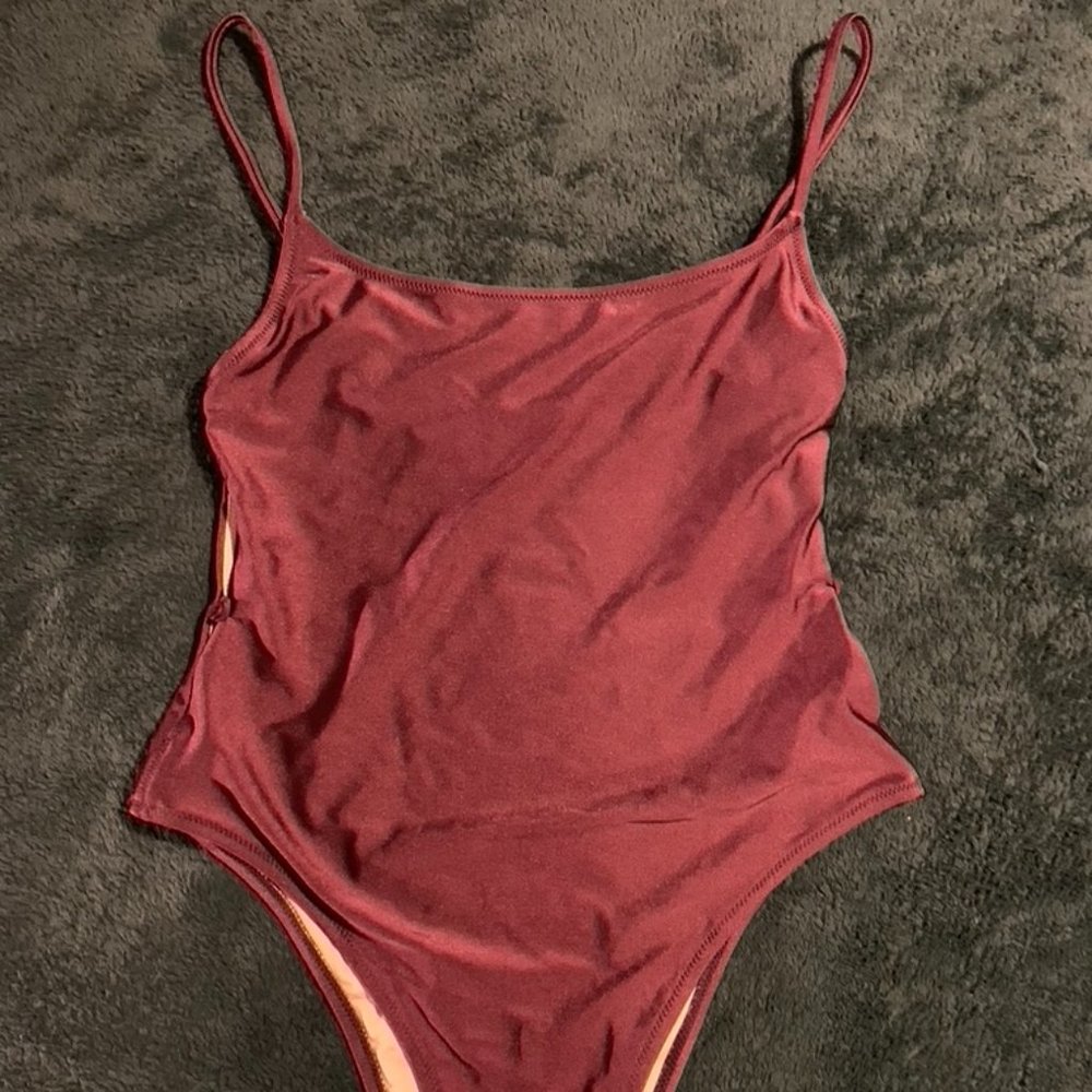 Somedays Lovin one piece high cut bathing suit